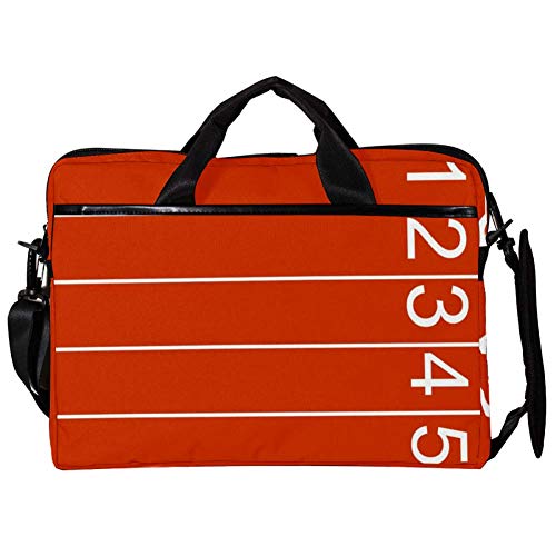 Bolsa bandolera de 14 pulgadas para portátil y trayectos urbanos Running Track
