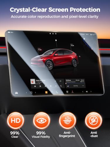 Image of EGV for 2026 Tesla Model Y Juniper /Model Y L Screen Protector 16 inch+ 8 inch