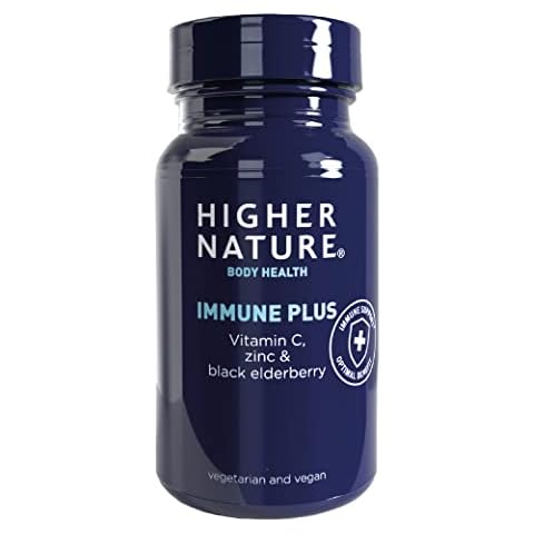 Higher Nature Immune Plus - Vitamin C, Zinc & Berries Cover