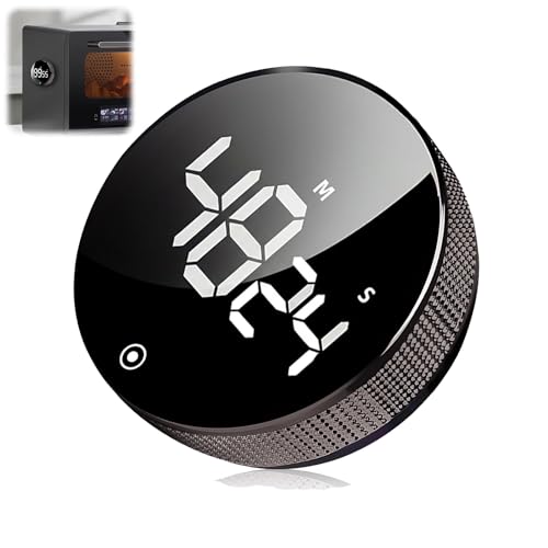 Kitchen Timer Magnetic, HAVIRI Productivity Timer Digital Countdown Countup Timers with Large LCD Disply, 3 Presets (5/15/25min) Adjustable Visual Kitchen Timers for Cooking Baking Yoga Studying