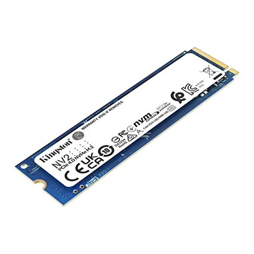 Image of Kingston NV2 PCle 4.0 NVMe M.2 Internal SSD Up 500GB to 3500 MB /s (Pack of 2)