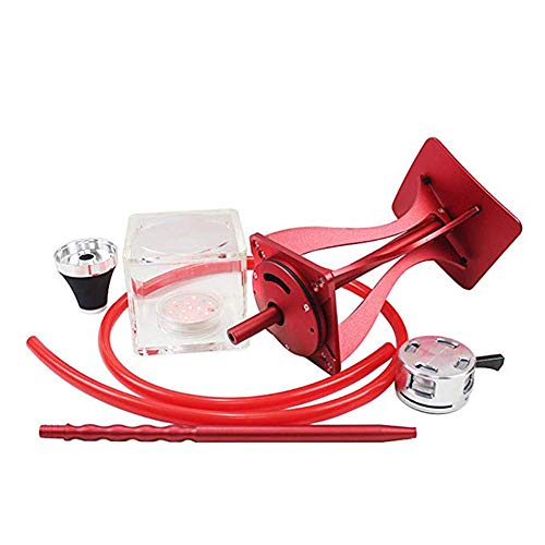 Mr. Hao Shisha Set Shisha 46.5cm hoch mit 1 Silikonschlauch und Farbe Änderungs-Licht – Bild 4