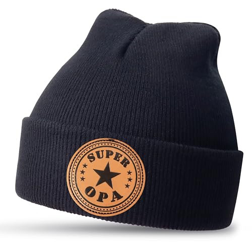 Jeasona Opa Geschenk Geburtstag Mütze zu Weihnachten Herren Bester Opa Geschenk Geburtstagsgeschenk
