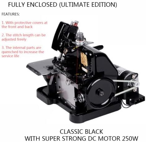 220V Household Sewing Overlocking Machine Small Electric Overlocking Machine