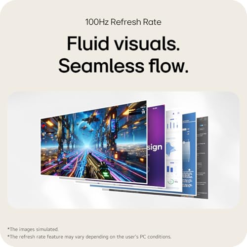 Image of LG Monitor 22U401A-B, 22 inch, Full HD 1080p, 100Hz, 5ms GtG, VA Panel, HDR10 Smart Energy Saving, Anti-Glare, HDMI, D-Sub, Matte Black