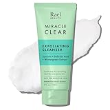 Rael Miracle Clear Gentle Exfoliating Cleanser - Korean Skincare, Salicylic Acid Face Wash for Acne Prone Sensitive Skin, Pore Cleansing & Hydrating, Vegan, Cruelty Free (150ml)