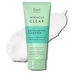 Rael Face Wash, Miracle Clear – Gentle Exfoliating Cleanser with Succinic Acid & Minerals, Korean Skin Care (5 fl oz)