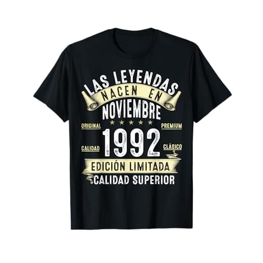32 Años Cumpleaños Las Leyendas nacen en Noviembre de 1992 Camiseta