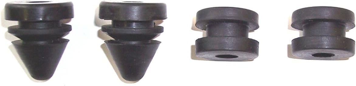 for Ford for Thunderbird 1958-1966,for Lincoln for Continental 1958-1967 Top Pump Motor 4 Rubber Mounting Feet 6-Qty Black Convertible