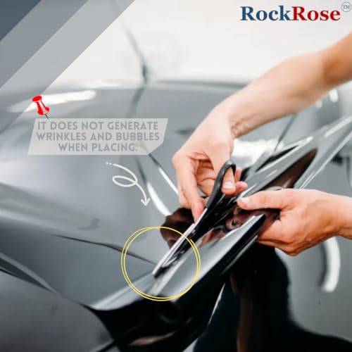 RockRose 20% Premium Carbon Car Window Tint 0.6 M X 7.5 M 2PLY Charcoal Privacy Film Heat, UV, and IRR Block Tint for Cars or Building Adhesive Film Easy Shrink, Plotter Friendly Pro Grade by RockRose - Used condition - Image 9