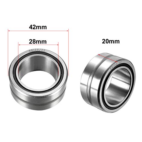 Roulement à aiguilles NKI28/20 alésage 28mm pour arbre de transmission