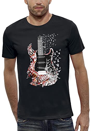 T-Shirt Guitare Electrique Homme pour exprimer votre passion rock