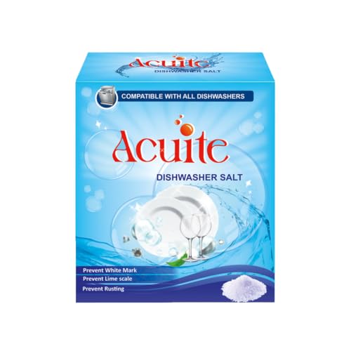 Image of Dishwasher Salt 900gm | High Purity Crystallized Dishwasher Salt | Built for Indian Water Conditions | Helps Reduce Limescale & Water Spots | Water Softener | For All Automatic Dishwashers