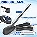 Eightwood FM/AM + GPS Car Combo Antenna, Amplified FM AM Radio Antenna DIN Plug and GPS Antennae SMA Connector for Vehicle Car Truck SUV Radio Stereo Receiver Head Unit GPS Navigation System