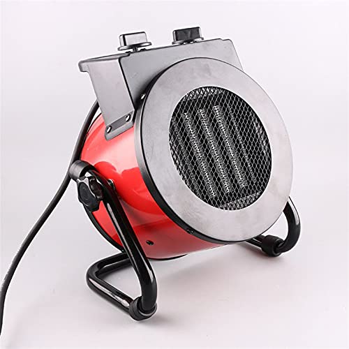 LSHAN PTC elektrische ruimteverwarmer, 2000W-3000W Kantelbare ventilatorverwarmer met ronde cilinder, Industriële PTC… - Image 3