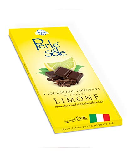 Cioccolato Fondente Al Gusto Di Limone - Perle Di Sole