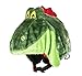 Kadosa Copricasco Drago Hoxyheads in Peluche Multicolor Verde Sci Snow Adulto Bambino Copri Casco Helmet Cover Dino