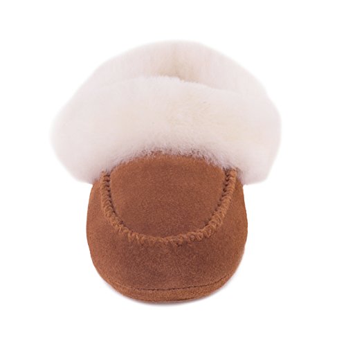 Bootie Slippers for Women - Warm and Comfortable Australian Shearling Booties4