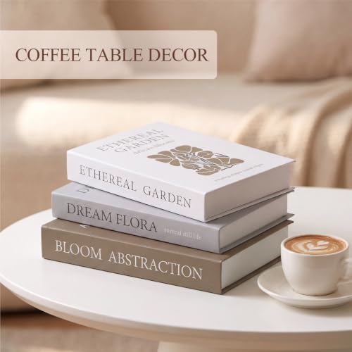 Decorative Fake Coffee Table Books Set of 3 for Stylish Home Decor - Image 5