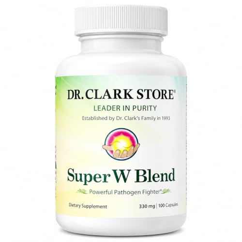 Dr Clark Store Super-W Wormwood Blend 330mg, 100 Gelatin Capsules