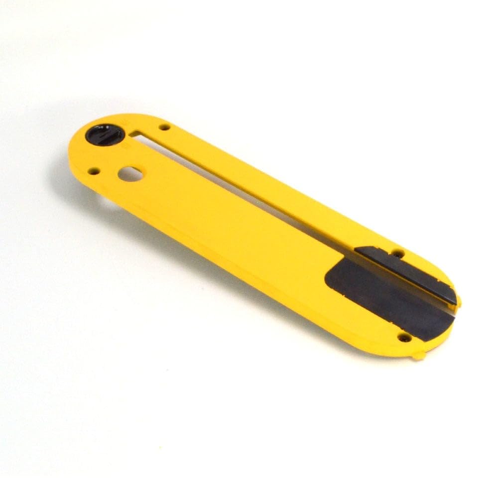 N629551 Table Saw Throat Plate Compatible with DeWalt Replaces Part N629551（For DW745/DW744/DWE7480/DWE7490 Series）