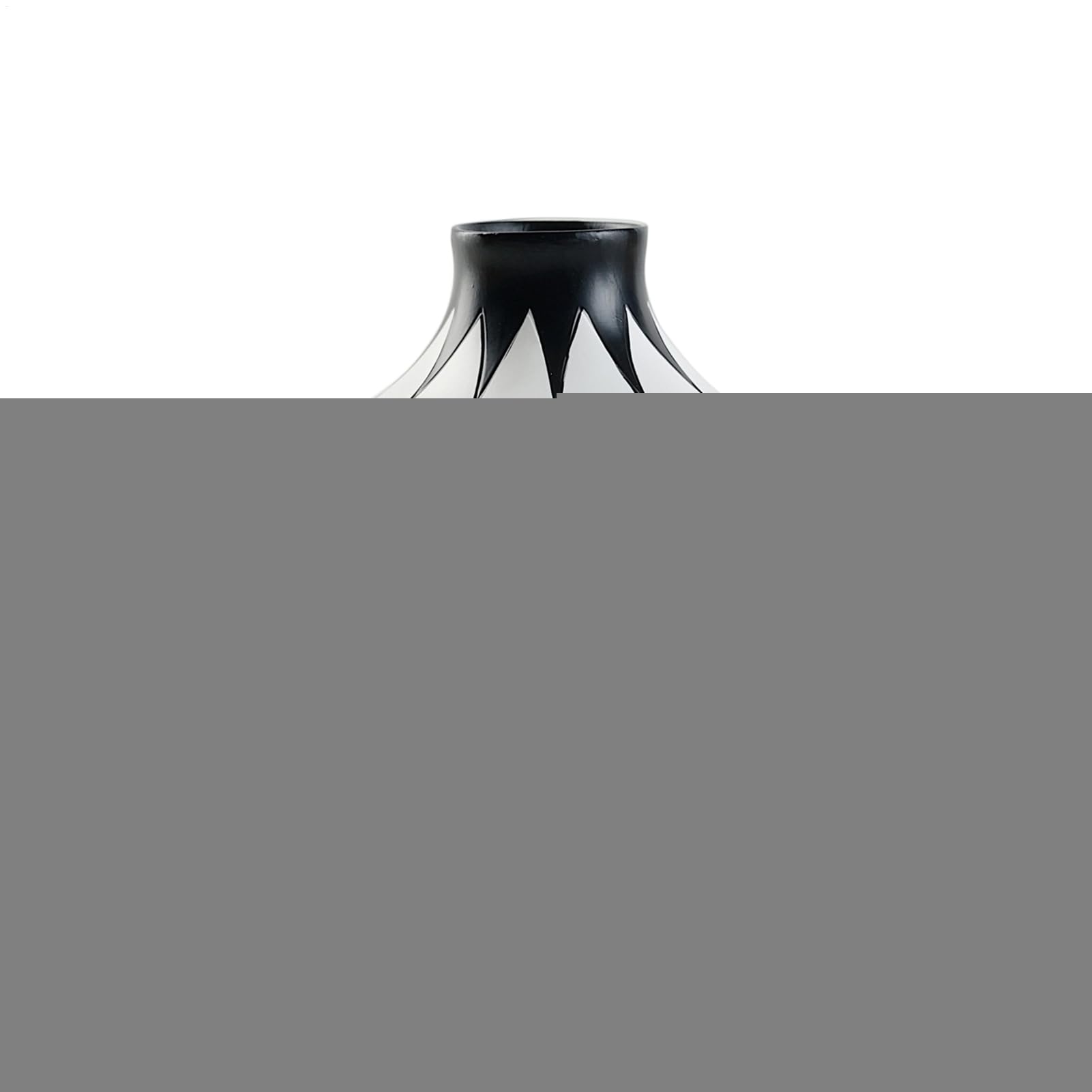 Vase moderne de salon en résine haute finition pour table