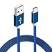 Produktbild Sweet Tech Blau 1.5m Micro USB Nylon Umflochtenes Verwicklungssicheres Kabel Ladekabel Datenkabel Geeignet für Xiaomi Redmi 6 Pro/Note 4X