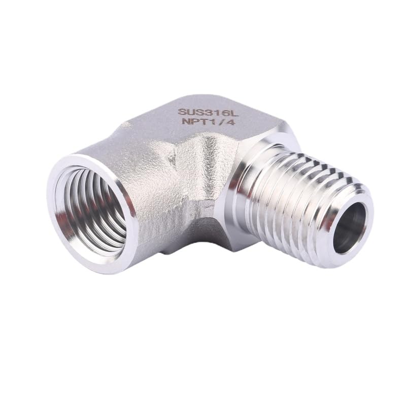 Tubo Forgiato Femmina NPT Maschio NPT 90 NPT In Ottone 1/4 Gradi - Foto 12