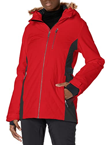 Veste isolante femme Spyder Crossover imperméable et chaude pour la montagne