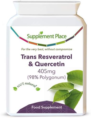 Trans Resveratrol 98% + Quercetin (60 Capsules)