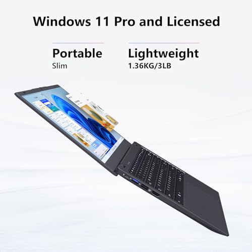 Coolby 14.1 inch Laptop, 8GB RAM/128GB SSD | Windows 11, HD Display, Intel N5095 Quad Core Notebook PC, Support 2.4G/5G Hz WiFi, BT - Image 4