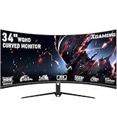 Amazon.com: XGaming 34-Inch Ultra WQHD Curved Gaming Monitor 3440