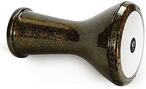 Darbuka Orientale In Ghisa Con Effetto Perla - Tamburo A Calice Con Accessori - Foto 8