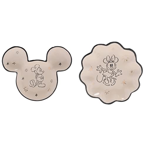 Widdop Disney Mickey & Minnie Set mit 2 Keramik-Schalen