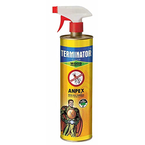 Image of Pidilite Terminator Eco-Friendly Termite Killer Refill pack (1 litre) & Pidilite Terminator Eco-Friendly Termite Killer Spray (1 Ltr)
