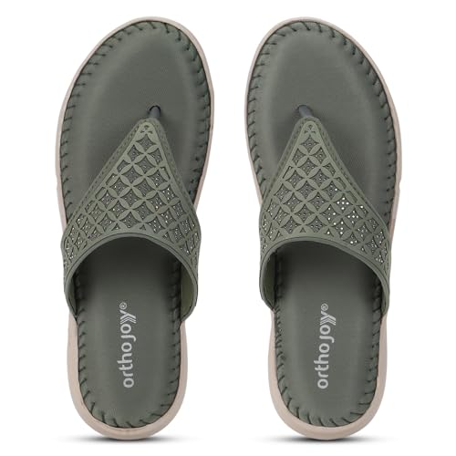 Image of ORTHO JOY doctor Fancy Slipper for women || Orthopedic Women's Fancy Sandal For Women
