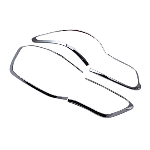 4 PCS ABS Chrome Rear Tail Light Lamp Trim Cover For Mitsubishi Outlander 16-19 - View #10