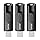 Lexar 64GB 3-Pack Flash Drive A30E USB 3.2 Gen 1, USB Drive up to 100MB/s, Storage Expansion and Backup for PC and Mac Systems