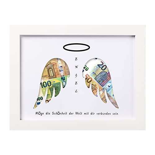 Finabol Geldgeschenk Flügel Taufgeschenke für Mädchen Jungen Kommunion,...