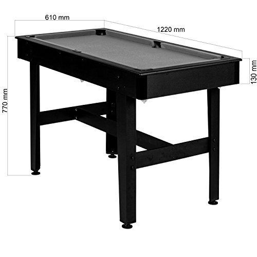 Mini Billardtisch Games Planet 4 ft mit Zubehör in verschiedenen Farben