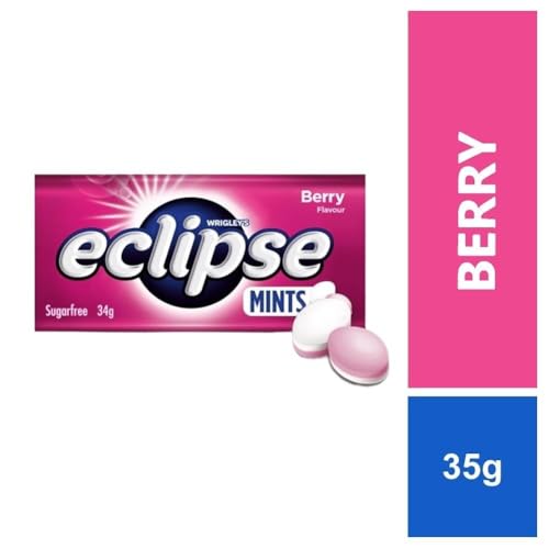 Image of Wrigley's Eclipse Mints Berry Flavour Sugarfree Candy 35gm (Tin)