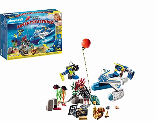 PLAYMOBIL Adventskalender 70776 Badespaß Polizeitaucheinsatz, Ab 4 Jahren – Bild 6