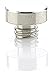 Emtek 97223US7 Emtek 97223 Solid Brass Button Tip for 3-1/2 Inch Residential Duty Hinges