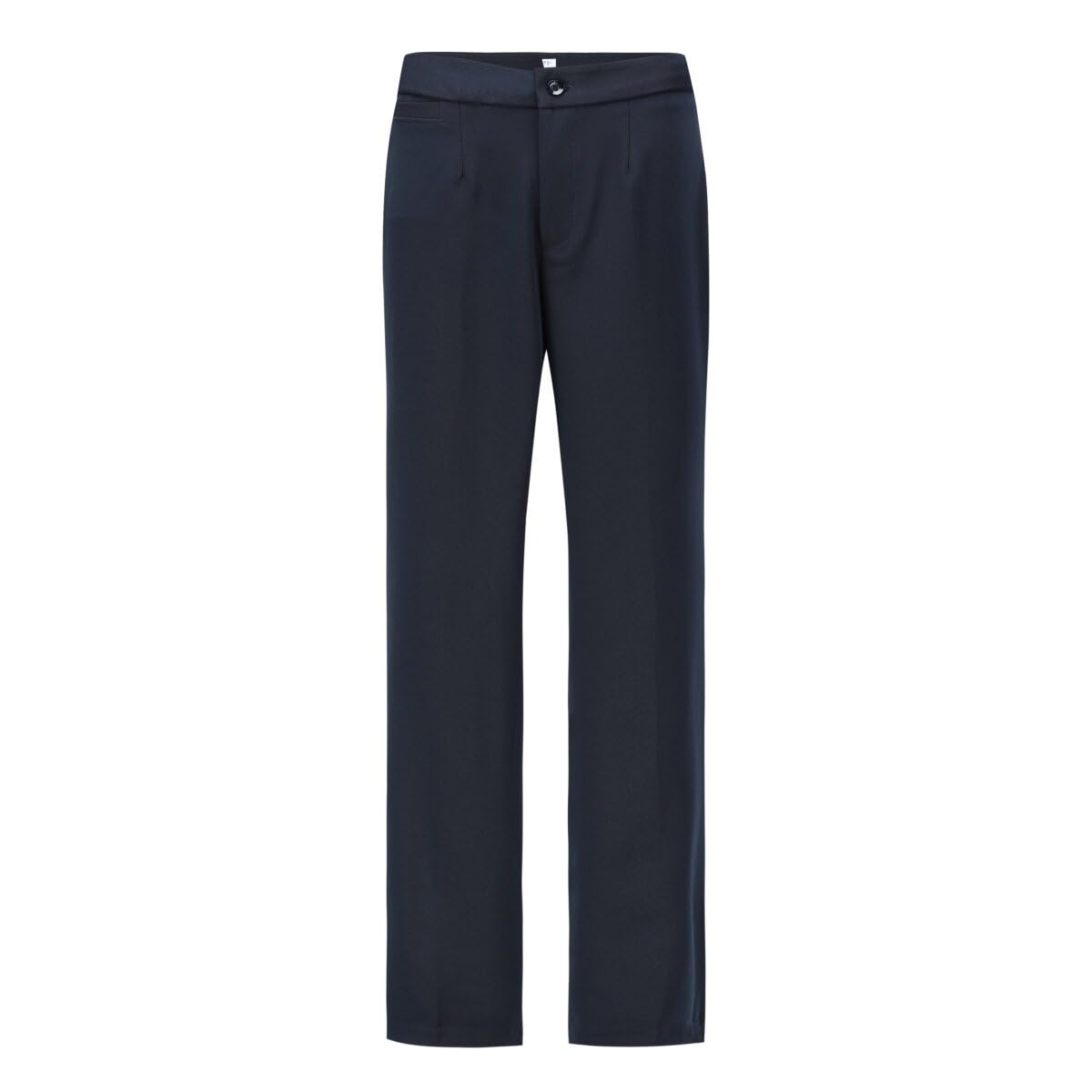 YYNUDA Hosenanzüge für Damen Fallendes Revers Zwei Einreiher Slim Elegant Taillierter Business Hosenanzug
