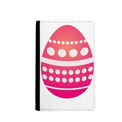 Porte-passeport de Pâques rose à pois pour vos voyages de printemps