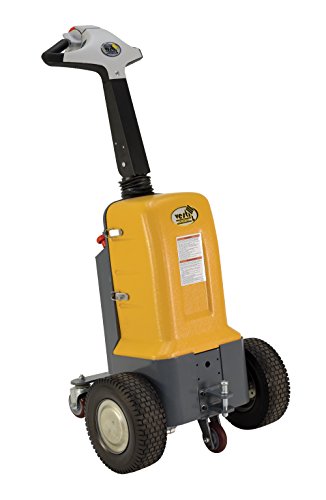 Vestil E-TUG-20 Steel Electric Powered Tugger 2000 Lb. Pull Capacity Yellow/Black