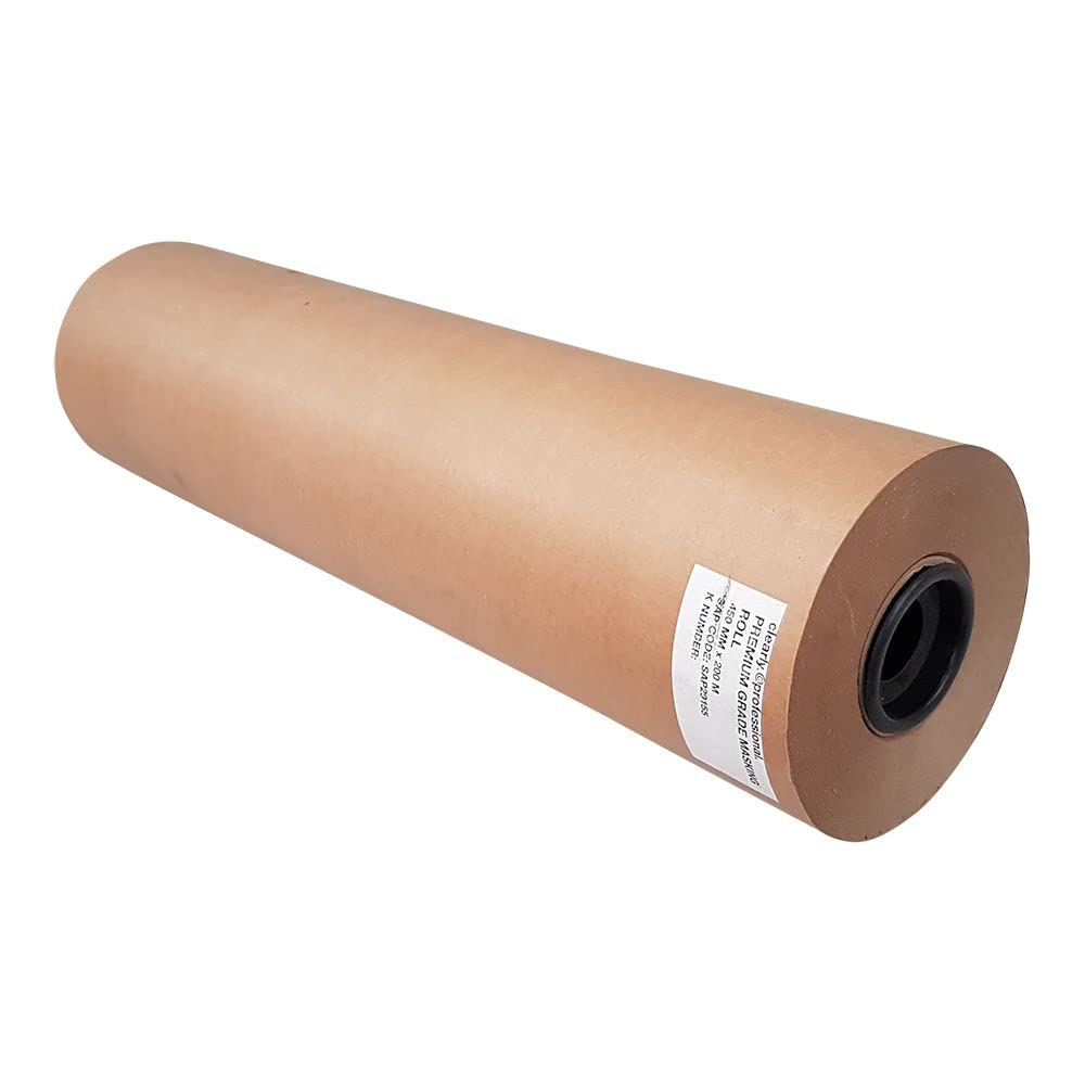 Professional Brown 450mm (18") x 180m Masking Paper Roll | Body Shop/Paint/Car