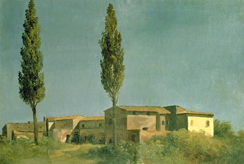Cuadros Abstractos Pierre Henri De Valenciennes Lienzo 60x90cm para Oficina