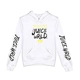 ★ Camiseta de cuello redondo para mujer y para hombre, sudadera con capucha de manga larga Sudaderas con estampado de JUICE WRLD, camisetas básicas, ropa de abrigo de invierno.