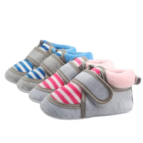 Infant Spring Autumn Girls Sneakers Baby Newborn Cute Striped Walking Shoes Flat Shoes Boys Fall Shoes2